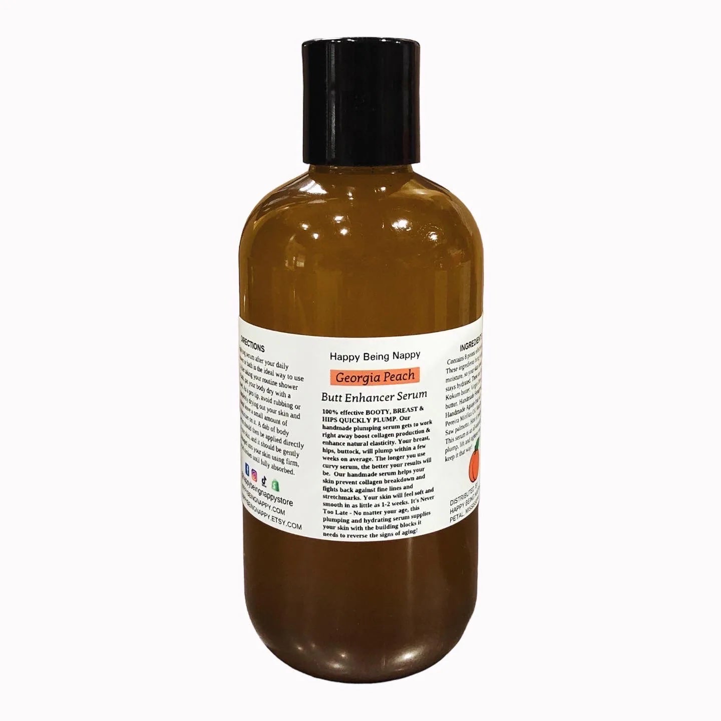BBL Butt Enhancer Curvy Hips Serum For - Big Booty - Curvy Hips - Weight Gain - Bigger Butt - Booty Builder - Lift and firm sagging butt. ONLY 4oz bottles available
