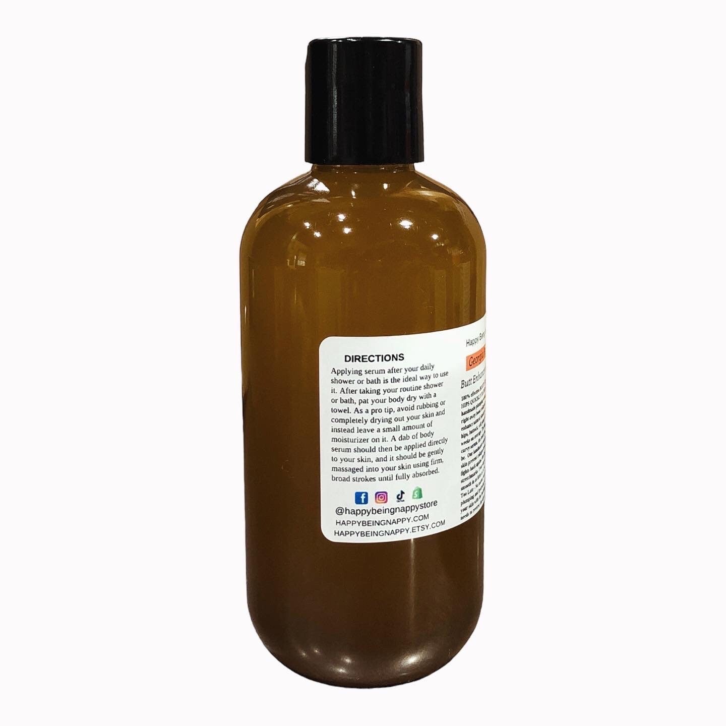 BBL Butt Enhancer Curvy Hips Serum For - Big Booty - Curvy Hips - Weight Gain - Bigger Butt - Booty Builder - Lift and firm sagging butt. ONLY 4oz bottles available