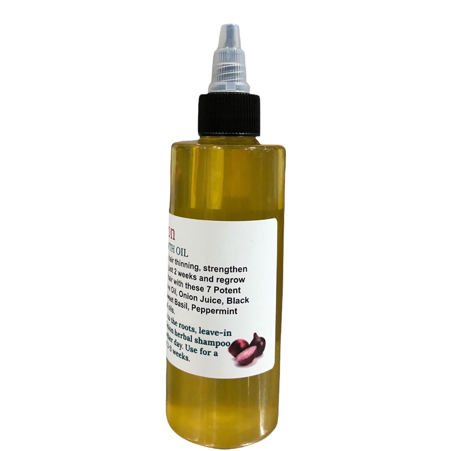 Red Onion Hair Growth Oil 4oz (with essential oils)