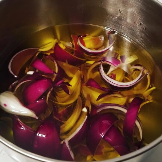 Red Onion Hair Growth Oil 4oz (with essential oils)