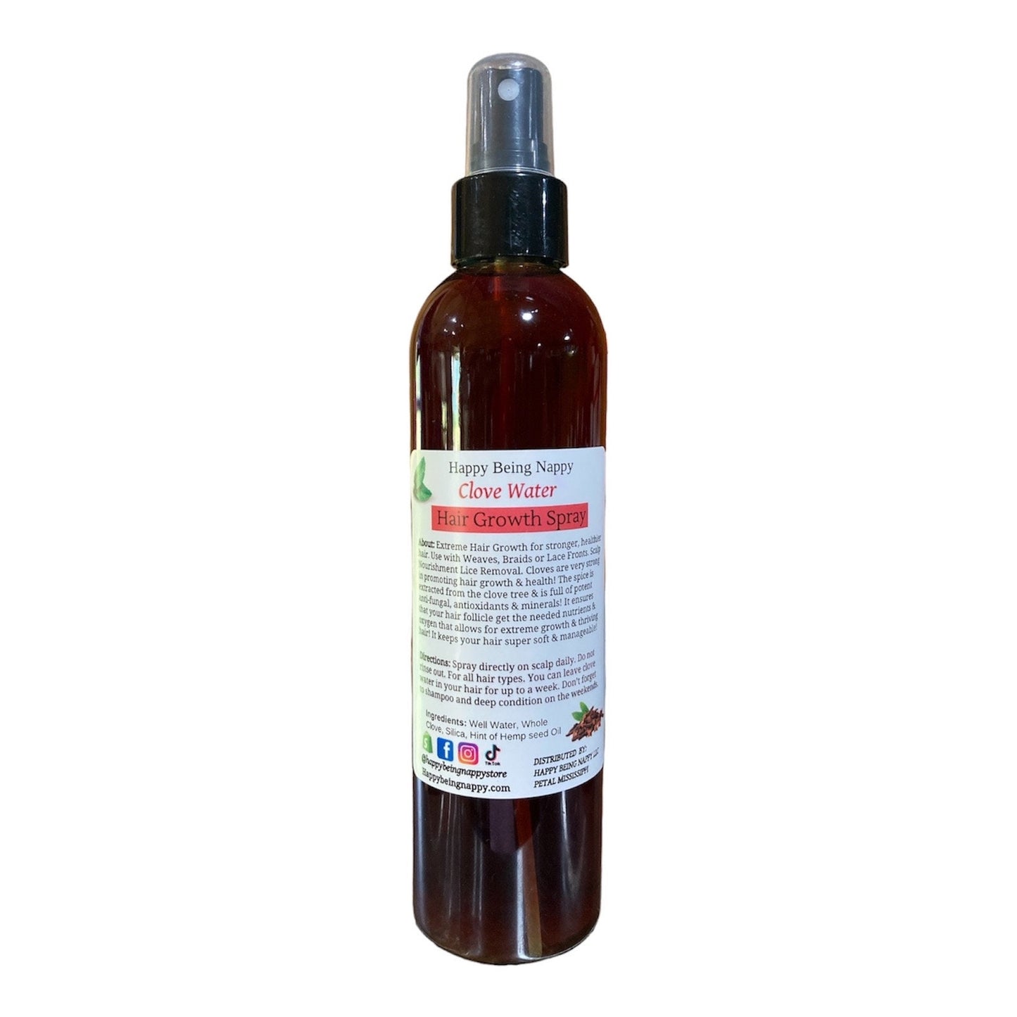 Clove Water Hair Growth Spray
