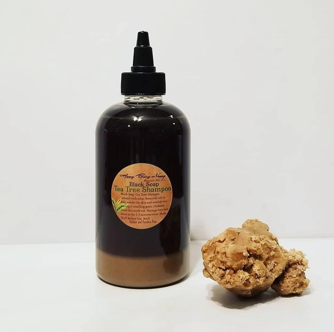 Black Soap Tea Tree Shampoo