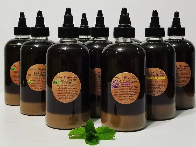 Black Soap Tea Tree Shampoo