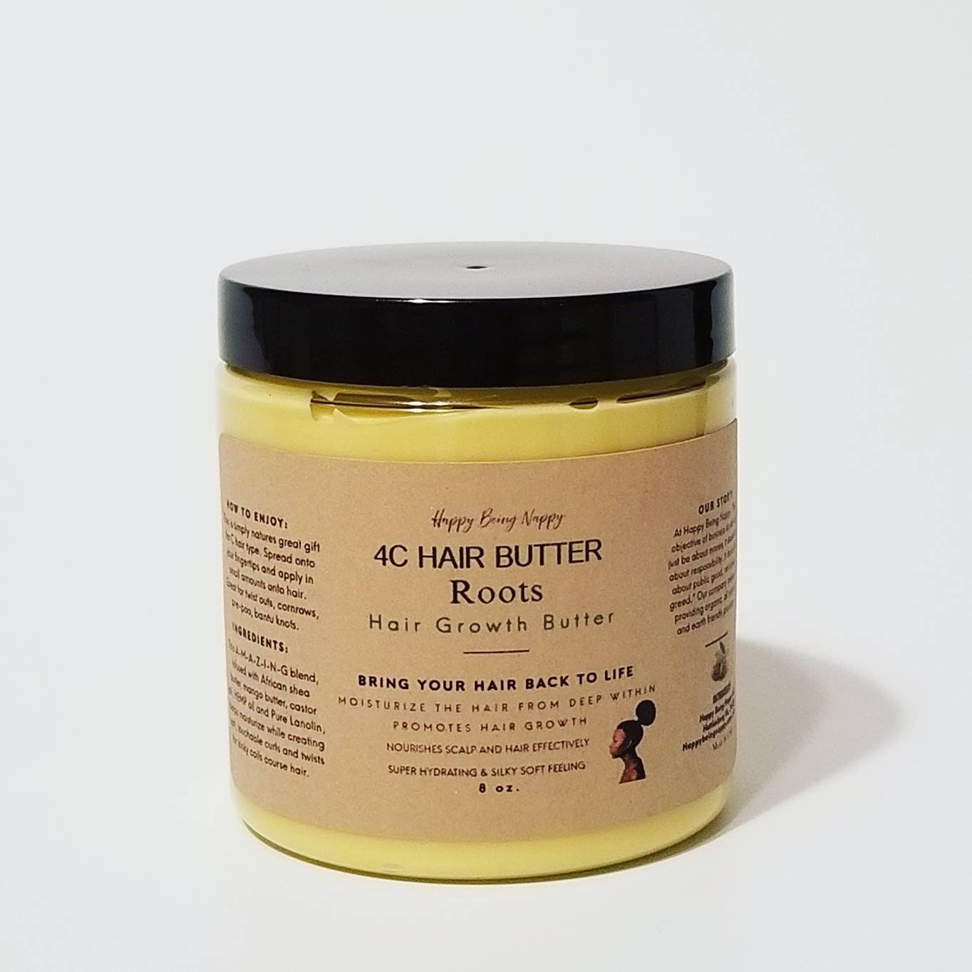 Roots 4C Hair Butter 8oz. Jar