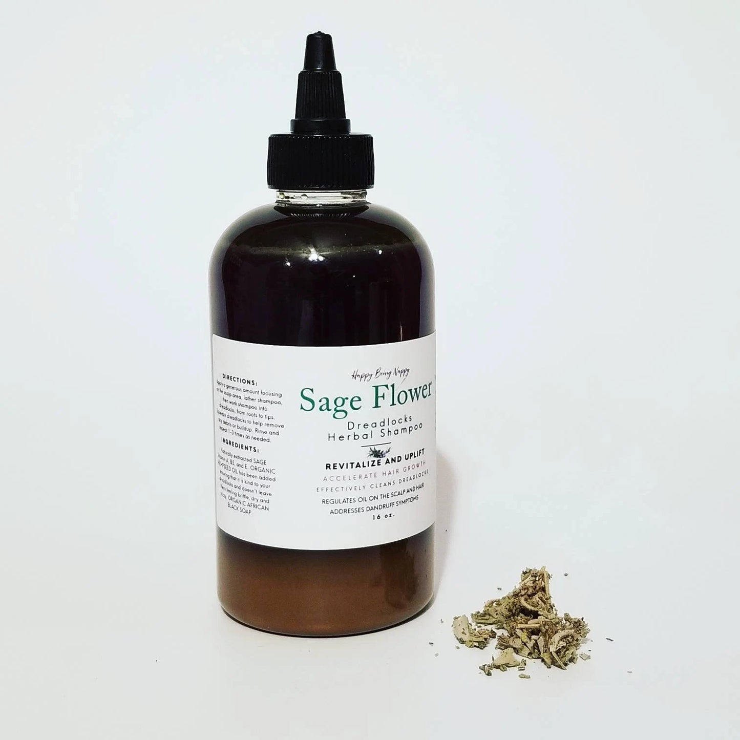 SAGE Organic Dreadlocks Herbal Shampoo - 8 oz