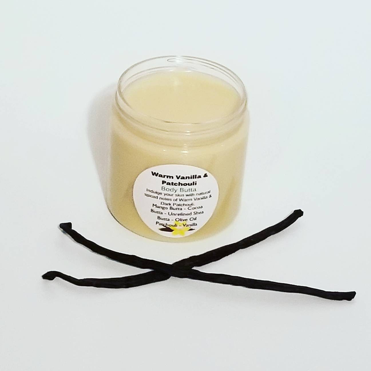 Warm Vanilla Patchouli Body Butta - 8oz Jar. (EXRTA STRENGH)