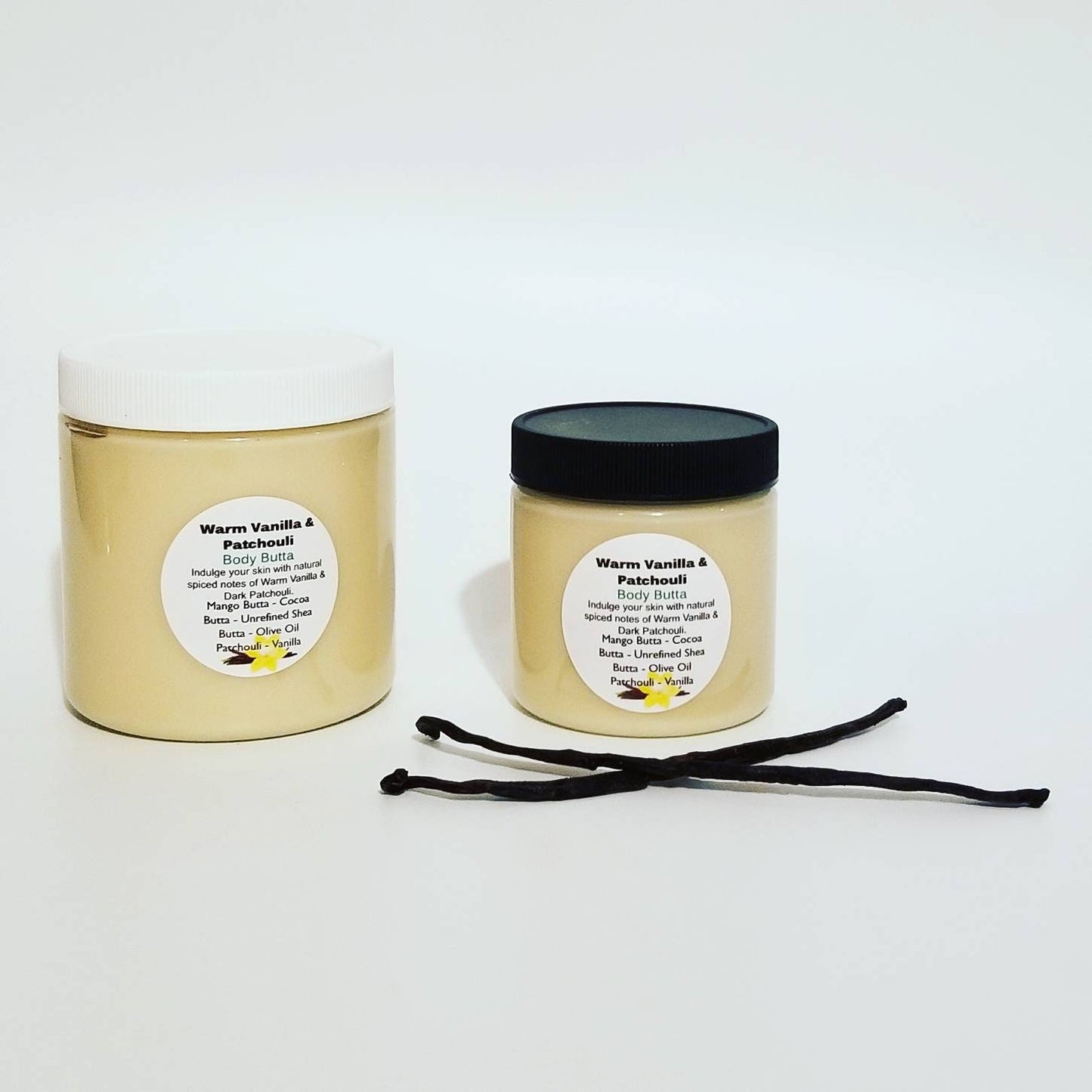 Warm Vanilla Patchouli Body Butta - 8oz Jar. (EXRTA STRENGH)
