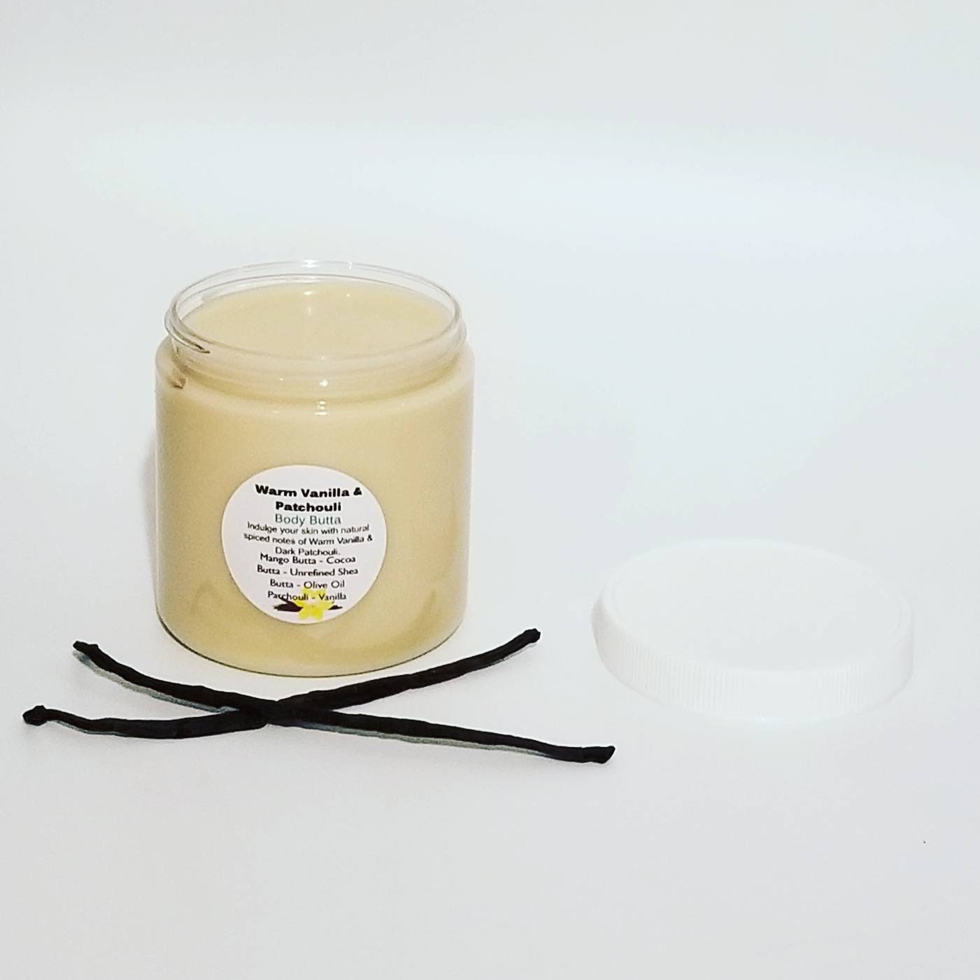 Warm Vanilla Patchouli Body Butta - 8oz Jar. (EXRTA STRENGH)