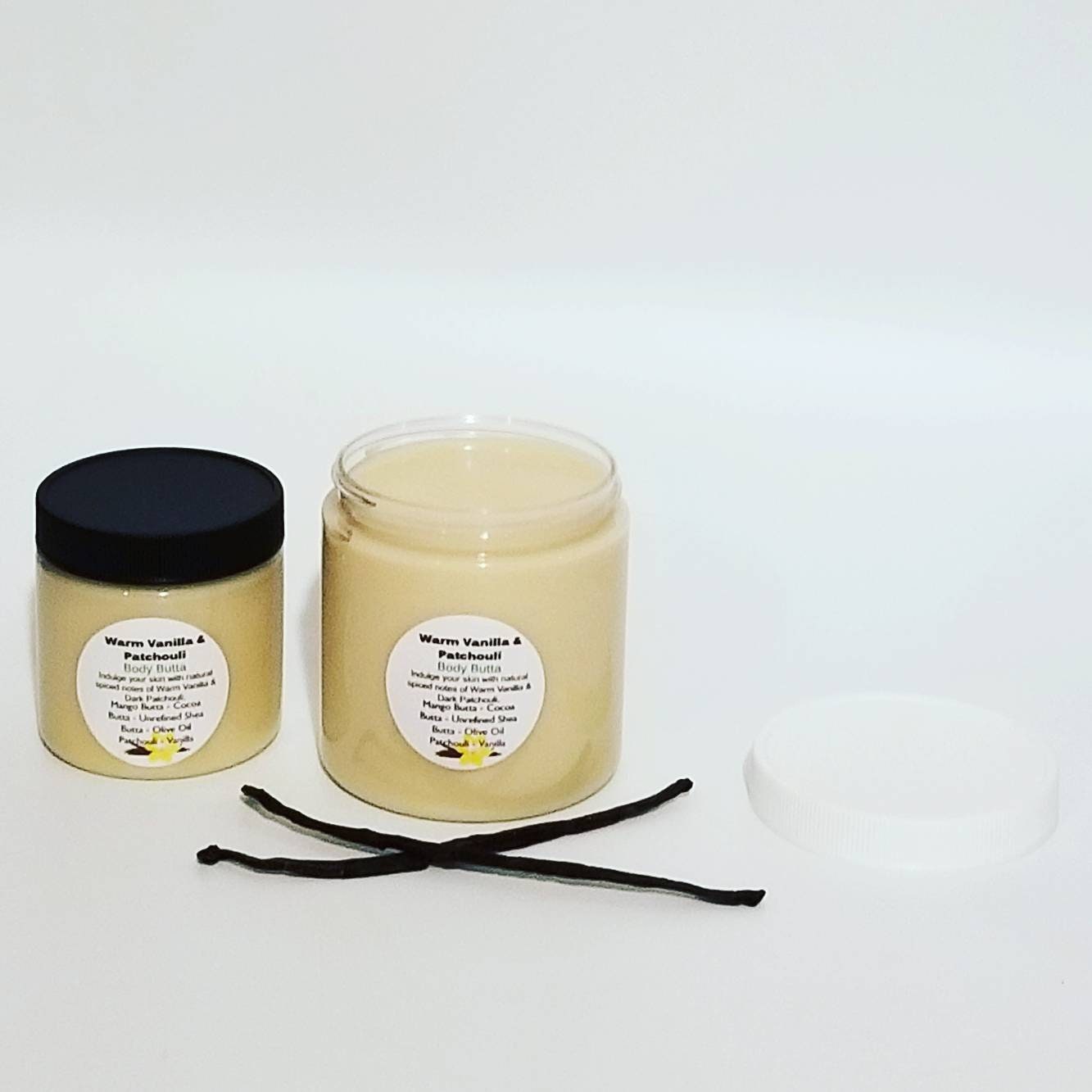 Warm Vanilla Patchouli Body Butta - 8oz Jar. (EXRTA STRENGH)
