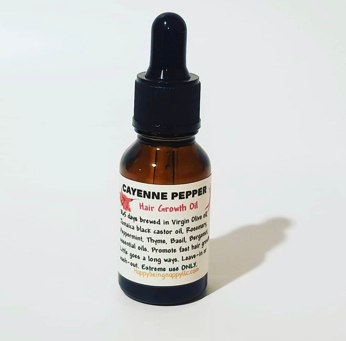 CAYENNE PEPPER OIL -New 2oz bottle