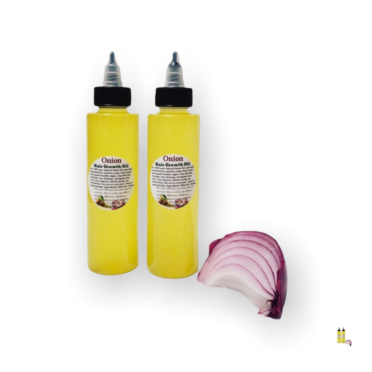 Onion Hair Growth Oil | Organic - 4oz. (original)