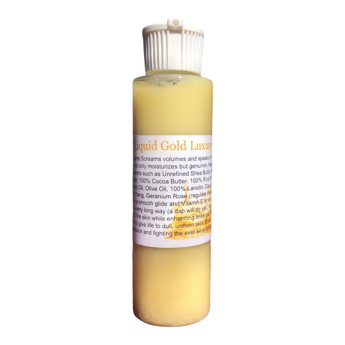 Liquid Shea Butter Gold - Body Oil - 4oz Bottle