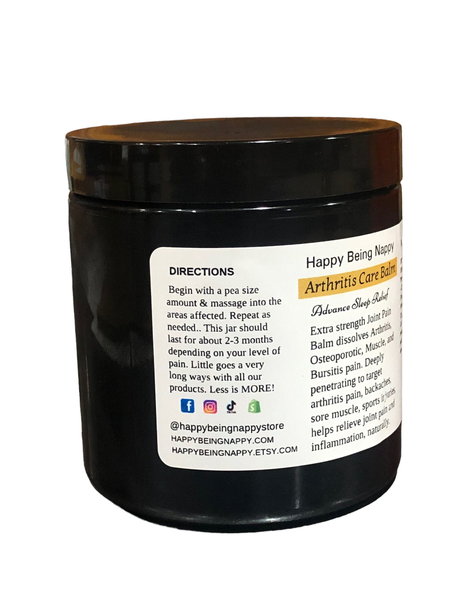 Joint Pain relief Balm - Muscle Rub, Arthritis Pain relief, Joint and Muscle Rub, Foot Massage, Pain Relief Balm