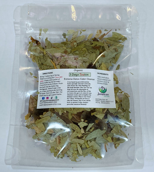 NEW 3 Days Jamaican Extreme Detox Tea Tox