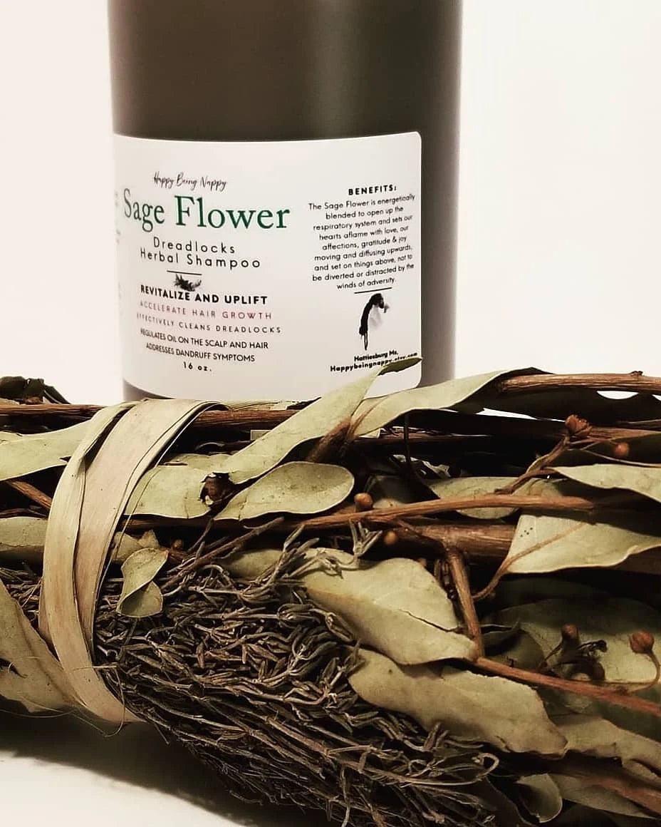 SAGE Organic Dreadlocks Herbal Shampoo - 8 oz