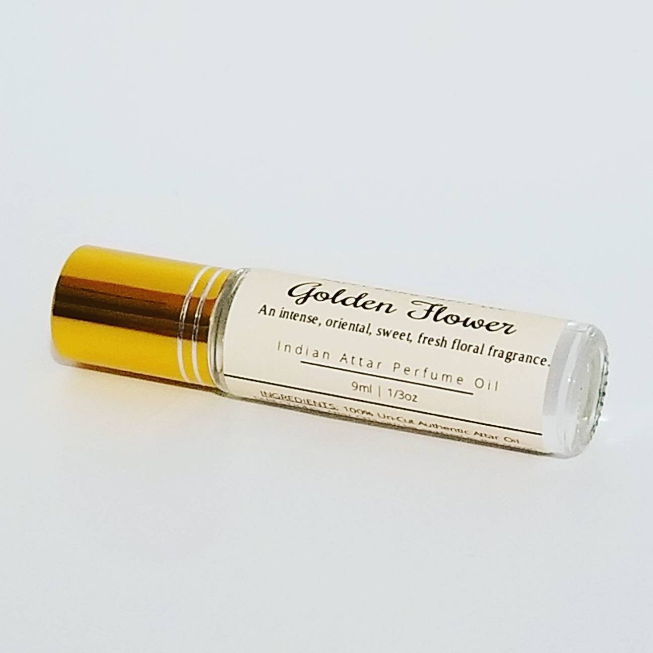 Golden Flower ATTAR Perfume Oil (small bottle)