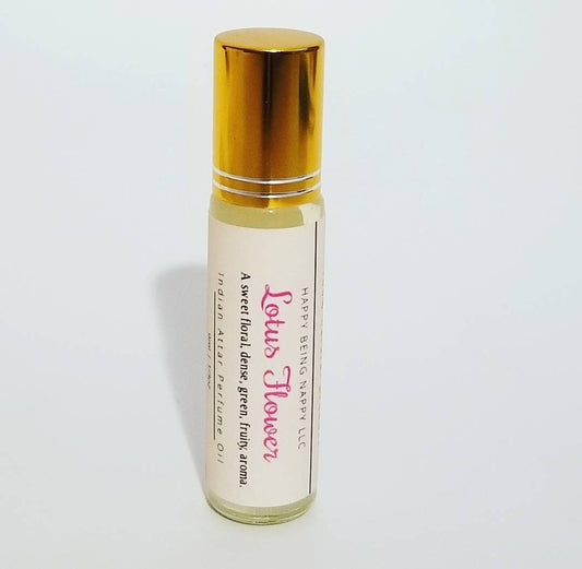 Lotus Flower ATTAR Perfume Oil -