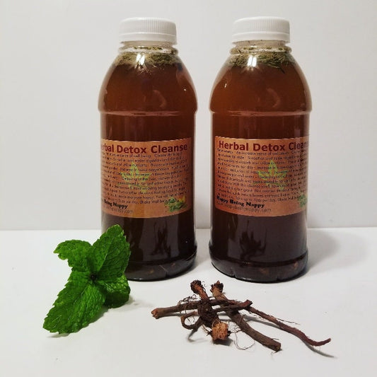 7 days Full Body Organic Herbal Detox Cleanse Herbs Powder MIX - 16oz Plastic bottle.