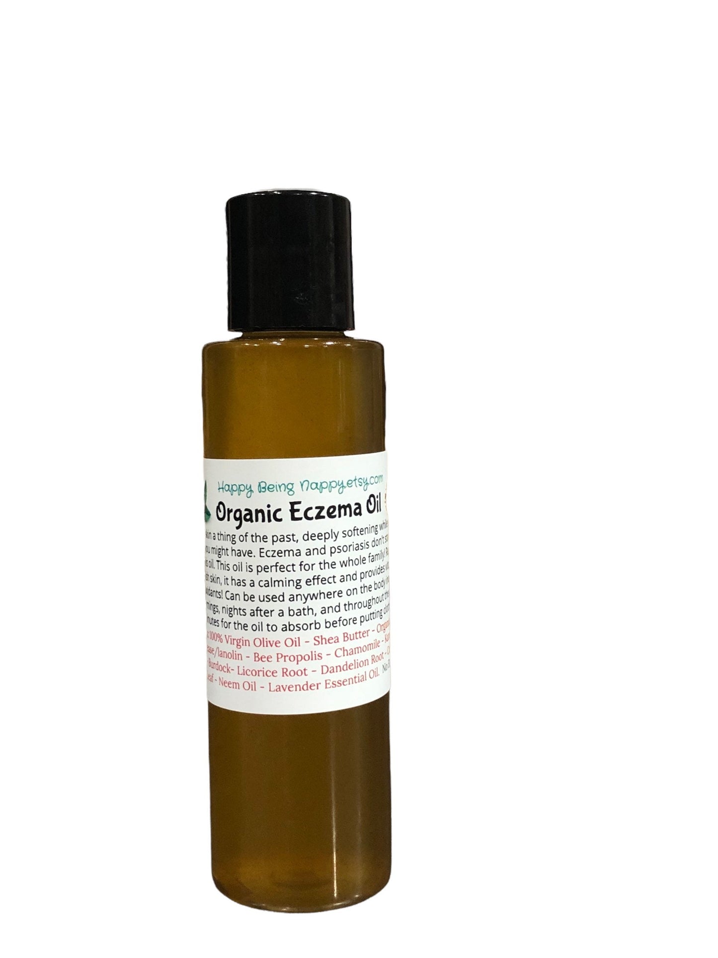 Organic Psoriasis/Eczema Prone Skin Moisturizer Oil - 8oz