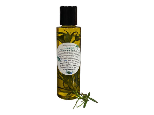 Organic Rosemary Oil| Infused Oil| Herbal Oil| Hair Growth Oil| Body oil 4oz bottle