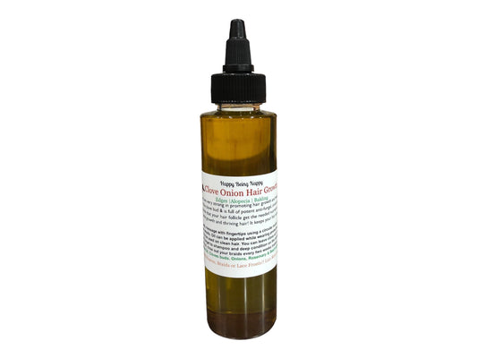 NEW Clove & Onion Hair Growth Oil | Edges |Alopecia | Bald | Natural Hair |