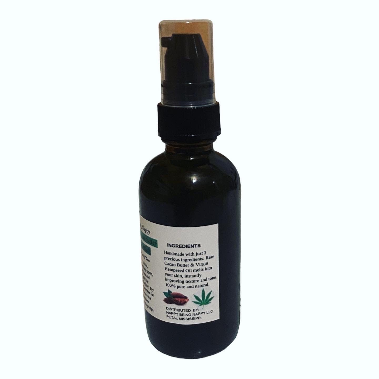 Hempseed & Cacao Butter - Face - Neck and Eye Serum 2oz.