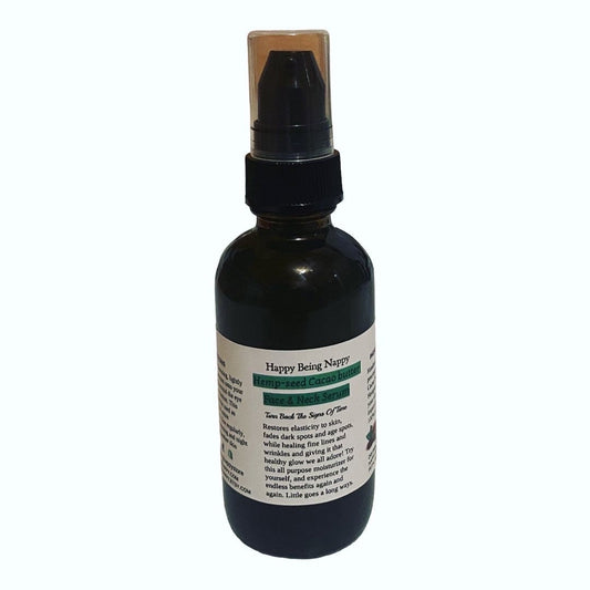 Hempseed & Cacao Butter - Face - Neck and Eye Serum 2oz.