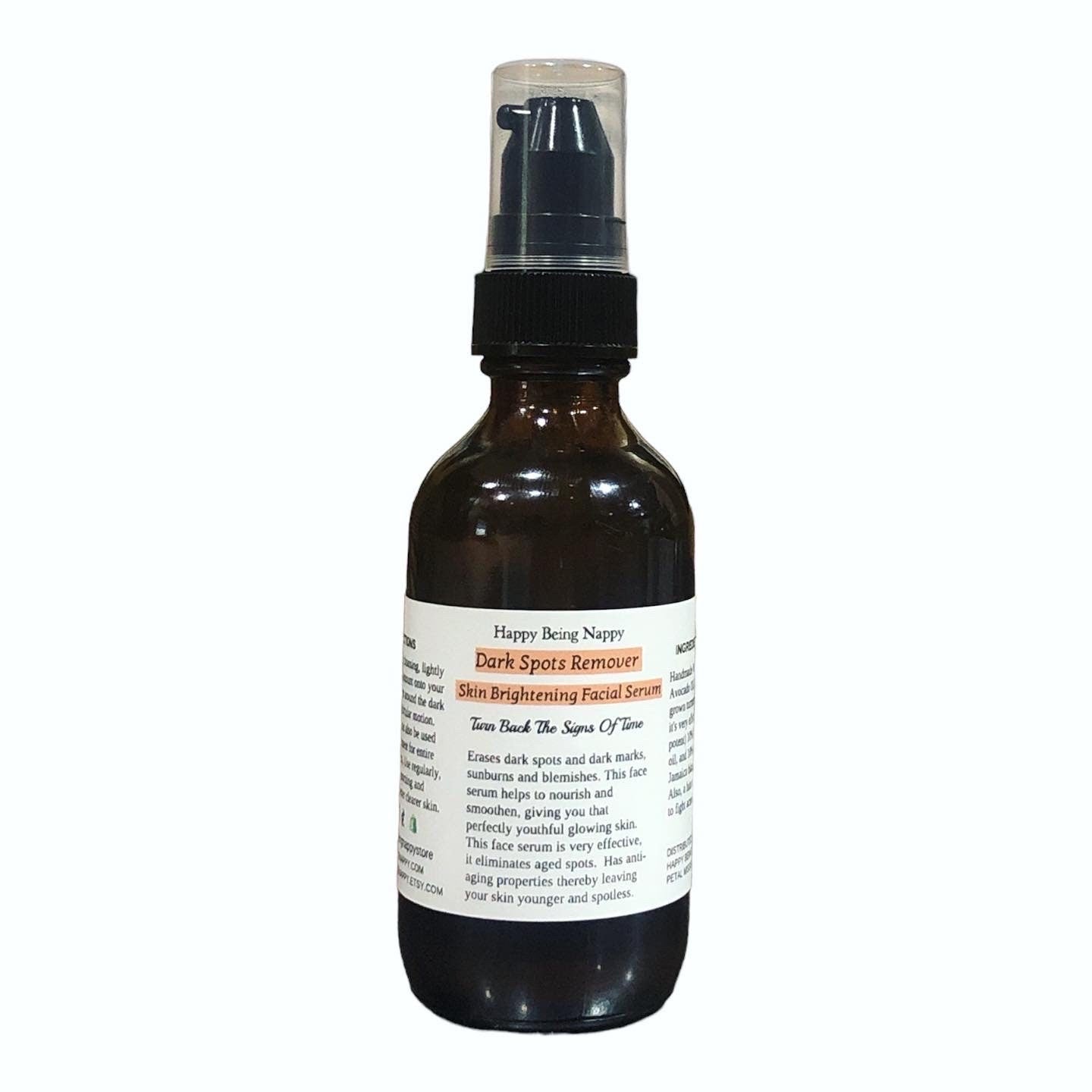 Extreme Dark Spots Remover, Natural Skin Brighter | Bleaching Serum | Bikini line, armpits, brightening facial Serum | Turmeric serum - 2oz.